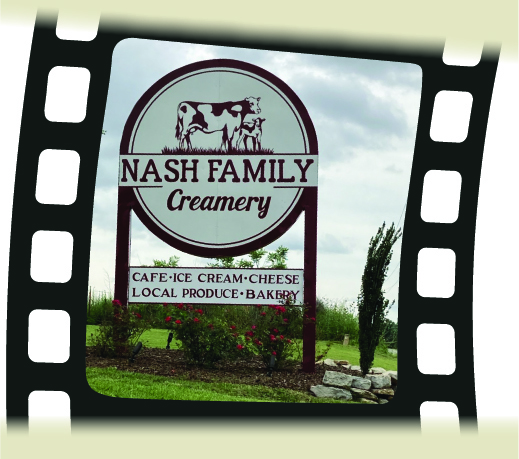 Nash creamery sign