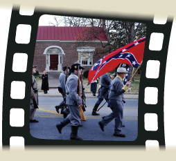 confederates marching